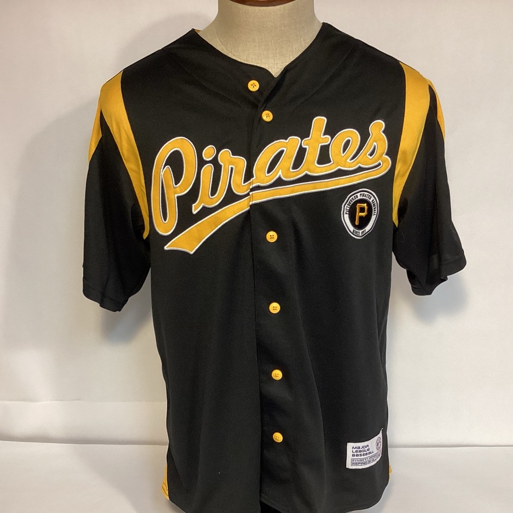 Dynasty Pittsburgh Pirates Jersey sewn on letters men’s size medium MLB